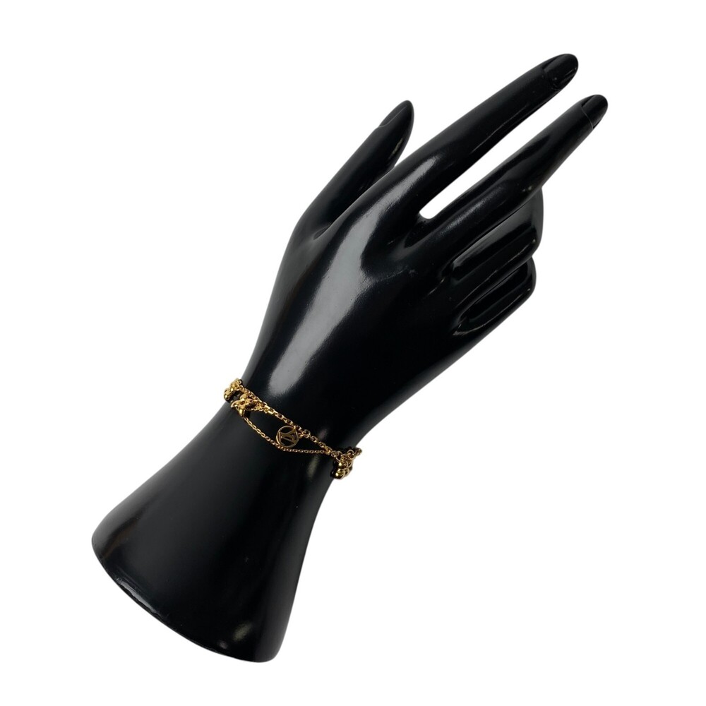LOUIS VUITTON Gold Charm Bracelet - Picture 3 of 16